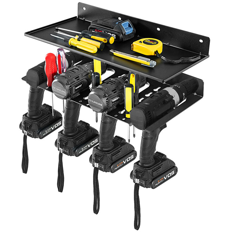 WFX Utility Electric Drill Storage Rack Wayfair.co.uk